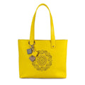 Sprout Leather Tote -Lemon paulapicks