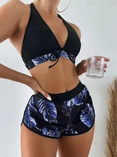 High Waist Bikini Set Swimwear.