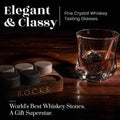 The Connoisseur's Set - Whiskey Stones & Twist Glass Edition - paulapicks