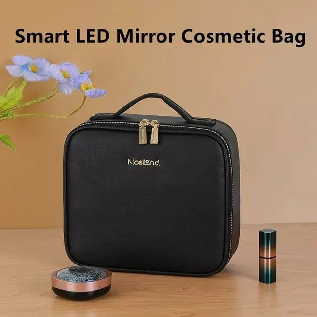Smart  LED Cosmetic Case with Mirror.