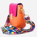 Tiny Leather Handbag -Watermelon/Orange (Option 1) - paulapicks