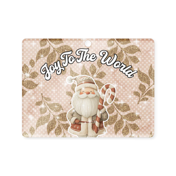 Joy to the World Acrylic Ornaments