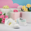 Pastel Rainbow Stud Sneakers