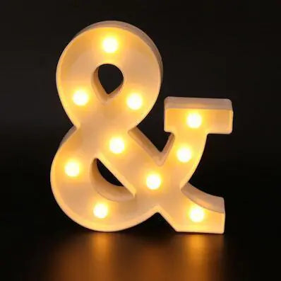 LED Alphabet Letters paulapicks