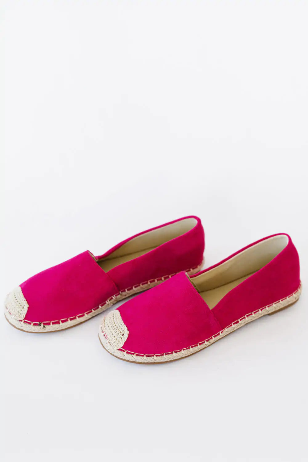 Casual Fuchsia Espadrille Shoes - paulapicks