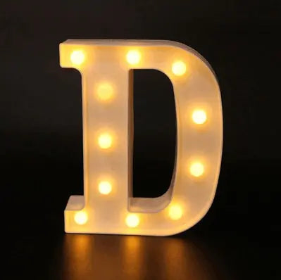 LED Alphabet Letters paulapicks