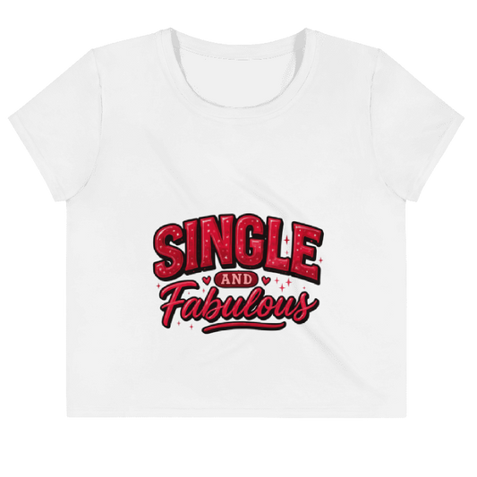 All-Over Print Crop Tee