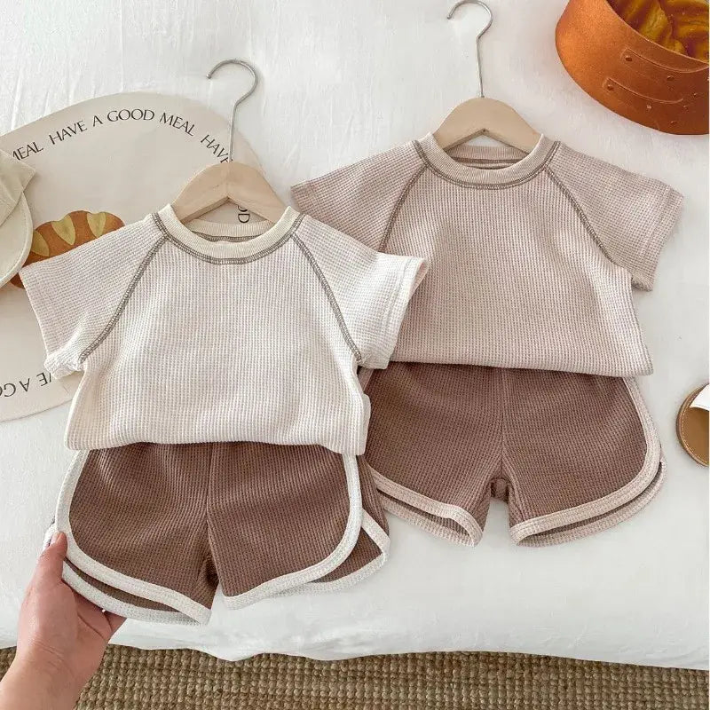 Korean Toddler Baby Pure Cotton Clothes paulapicks