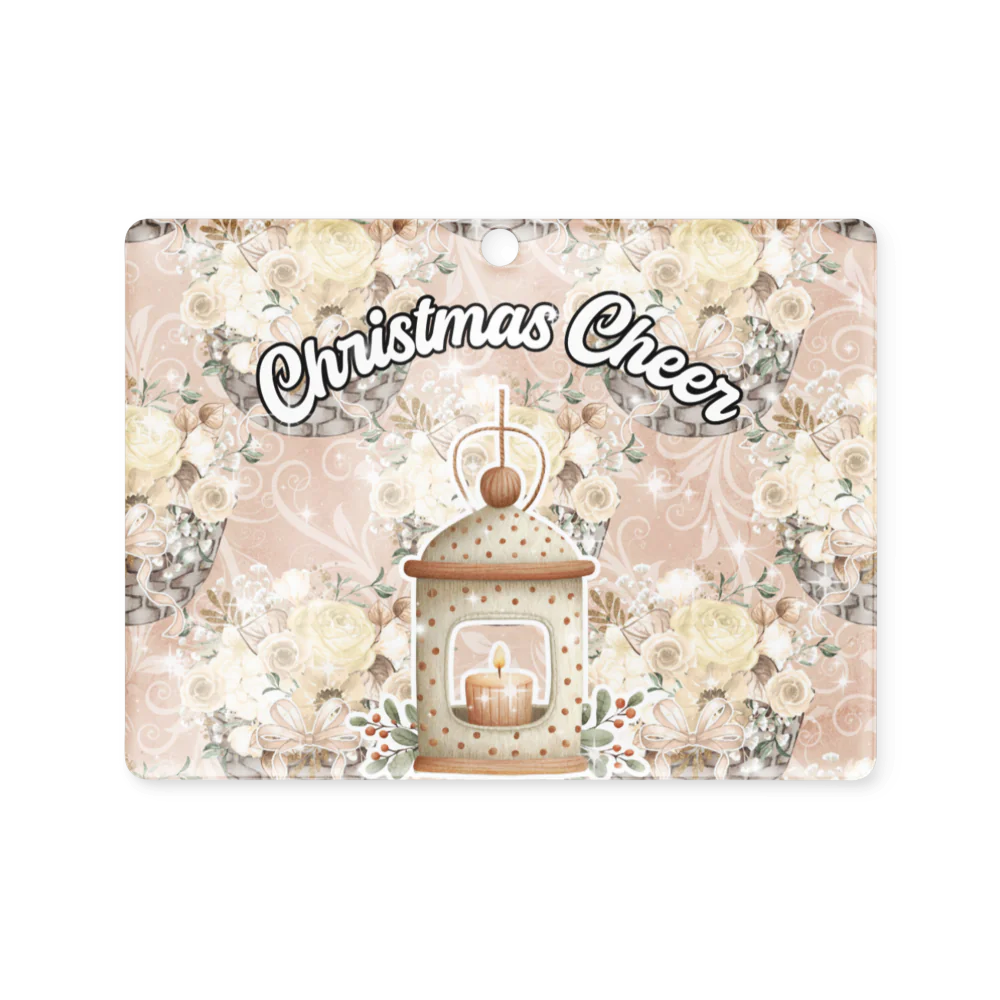 Christmas Cheer Acrylic Ornaments