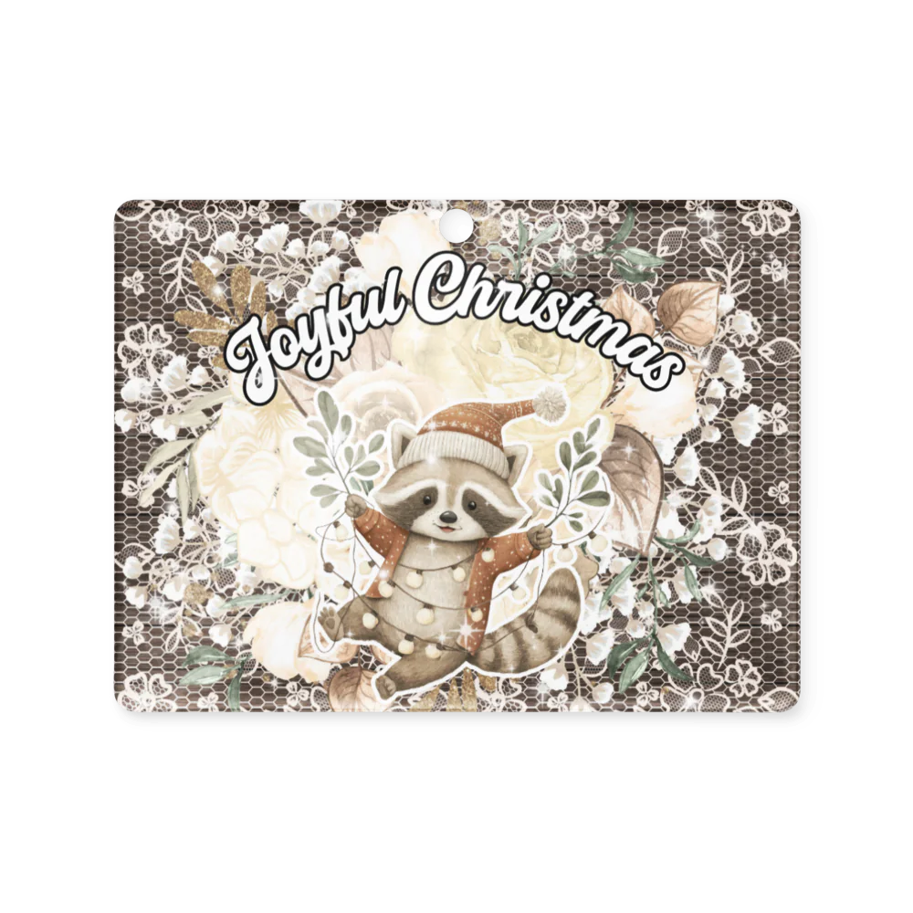 Joyful Christmas Acrylic Ornaments