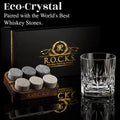 The Connoisseur's Set - Whiskey Stones & Imperial Whiskey Glass - paulapicks