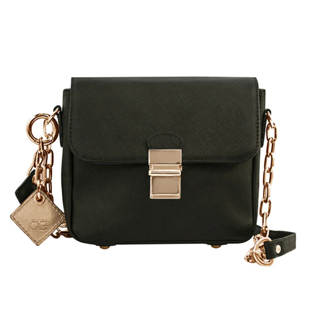 Tiny Leather Crossbody -Black (Option 1) paulapicks