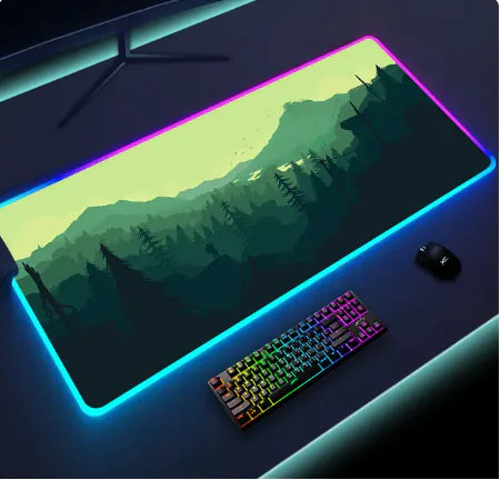 Luminous LED Lighting Mouse Pad.