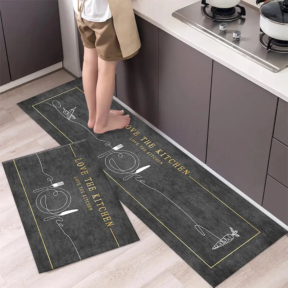 Modern Non-Slip Kitchen Mat paulapicks