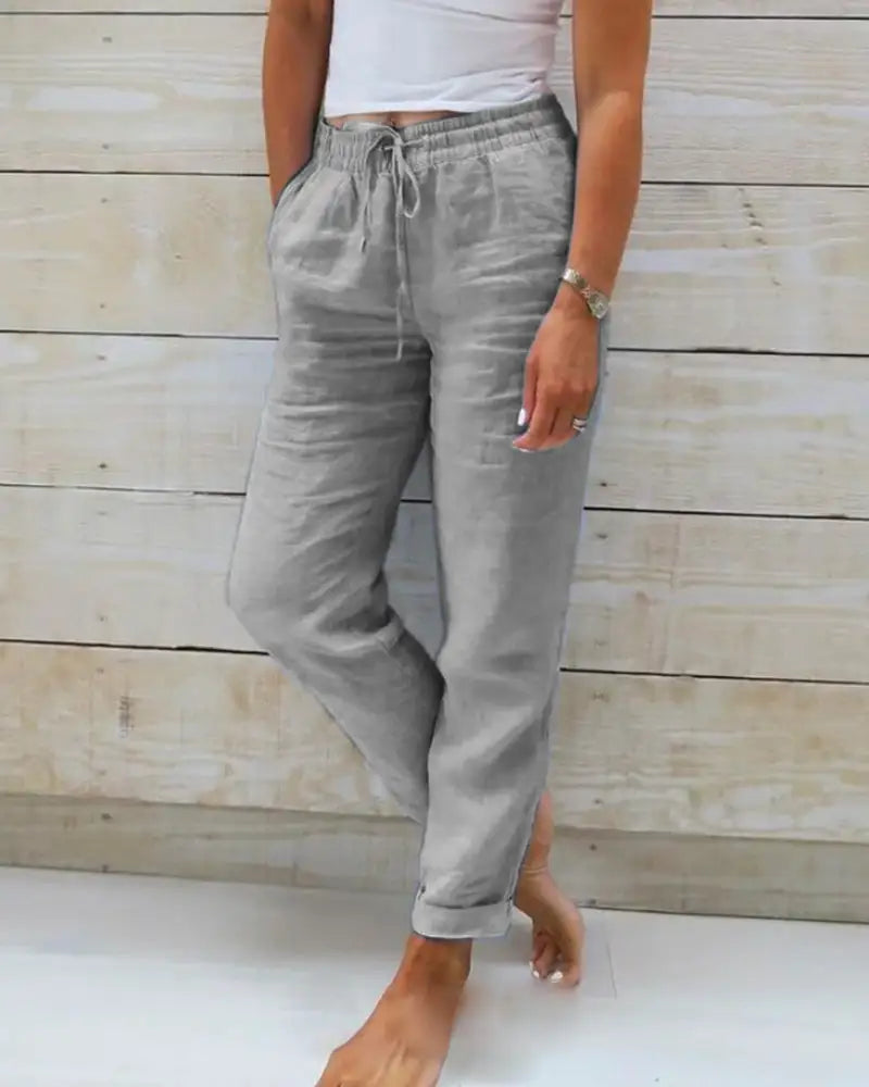 Linen Pants For Woman paulapicks