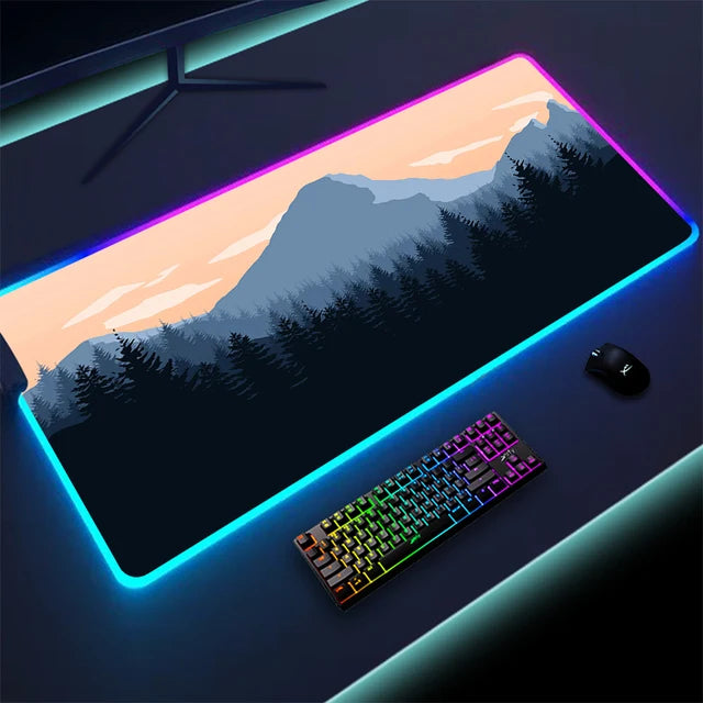 Luminous LED Lighting Mouse Pad.