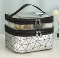 Multifunction Double Transparent Cosmetic Bag.