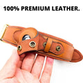 Leather Anti-Lost Dog Collar - paulapicks