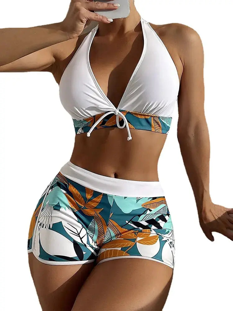 High Waist Bikini Set Swimwear.