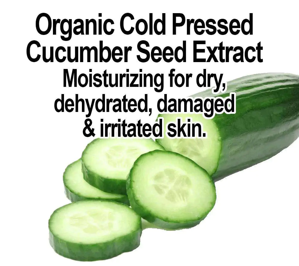 Organic Cucumber Makeup Remover - Remove Makeup with No Oily Residue.
