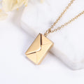 Love Letter Envelope Necklace.